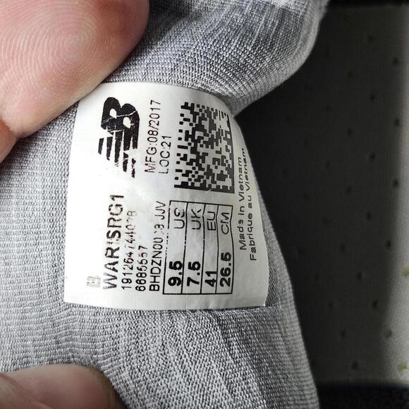 New Balance Men's Fresh Foam Arishi V1 Gray Sneakers Size 9.5 - Picture 9 of 9